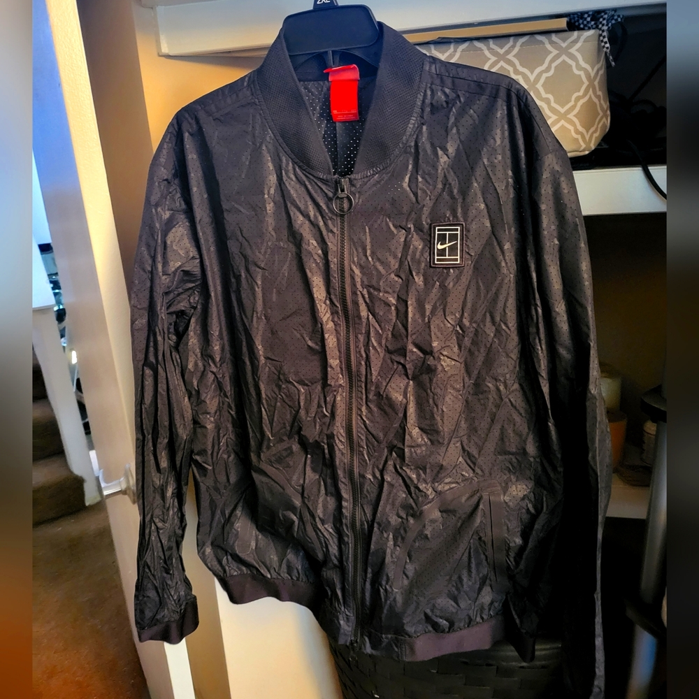 Nike Camo Preforated Light Jacket xxl Near new!